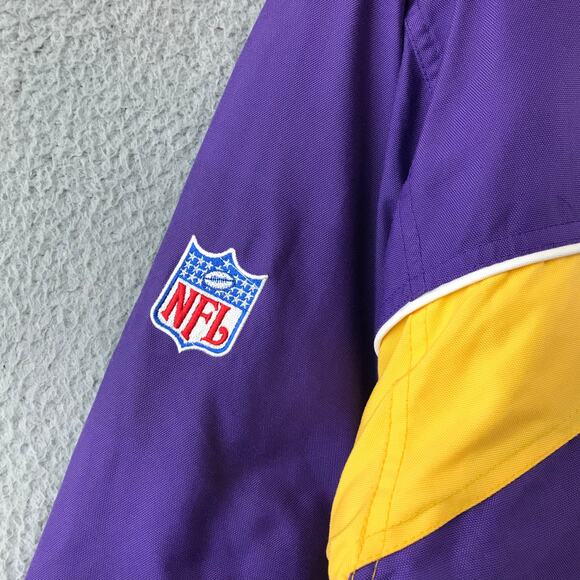 Vintage Minnesota Vikings Official NFL Full Zip Reebok Jacket Men’s Size L - Picture 5 of 12